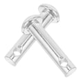 thumbnail image 1 of UPOUART 2Pcs Plated Silver Heavy Duty Hanging Chair Kit Pin for Hammock Chair Porch Swing Replacement, 1 of 8