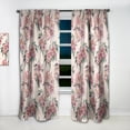 thumbnail image 2 of Designart 'Blossom Pink XL' Floral Curtain Panel, 2 of 5