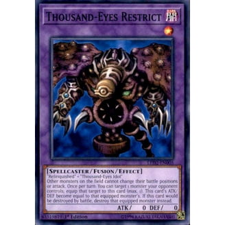 yugioh card thousand eyes idol Yu-Gi-Oh PE-02 2cards Common Japanese c165 the equipped monster is destroyed instead. Yu-Gi-Oh! Anime Card: Thousand-Eyes Idol