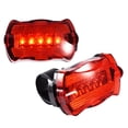 thumbnail image 6 of 2Pcs Safety Warning LED Bikes Light Cyclings Safety Night Cyclings Bikes Rear Light Waterproof Safety Warning Light, 6 of 10