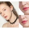 thumbnail image 6 of Yomhary 4 Pairs Clip-on Hoop Earrings Set for Women Men - Non-Pierced Earrings, Silver-Tone Finish, 6 of 6