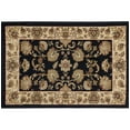 thumbnail image 3 of Sensation Transitional 2' x 3' Black and Beige Polypropylene Indoor Area Rug, 3 of 8