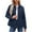 Quilted Jacket - A01 Navy, variant on Xdegoge Lightweight Quilted Jackets for Women Barn Jacket Button Up Long Sleeve Cardigan Plus Size Lapel Coat Winter Warm Padded Coats with Pockets