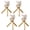 4 PACKS, variant on Jinerra Baseball Stand Holder Wooden Display Stand for Round Items up to 9" Circumference, Mini Baseball Bat Design with Ring, Home Office Decor Gift for Baseball Fans – 1/2/4 Packs Available