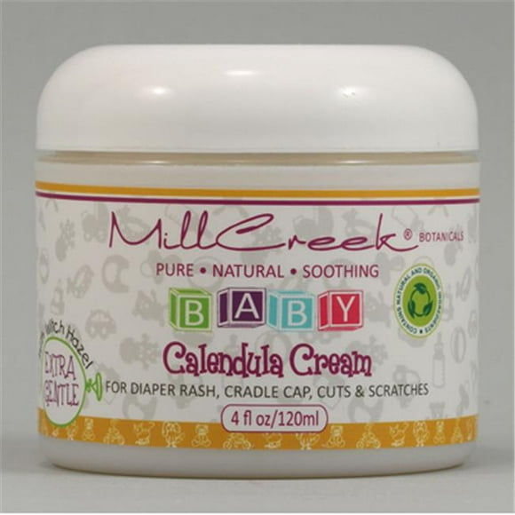 Mill Creek 1092360 Botanicals Baby Calendula Cream - 4 fl oz