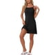 thumbnail image 2 of INSPIRAR CHIC Vestido de Noche para Mujeres Modal Suave con Tirantes Espagueti Cuello Redondo Ropa de Dormir M Negro, 2 of 6