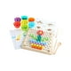 thumbnail image 4 of Juego de mesa de Boad de Rainbow Juego de matemáticas Contando el juego de clasificación de color de juguete Habilidad de motor fino para niños y niña, 4 of 9