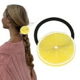 thumbnail image 1 of Elastic Headband Soft Ponytail Clip On Accessories Women'S Headband Fruit Headband Orange Slice Hair Clip Small Fresh Hair Accessory, Polyester Hair Clip, 1 of 9