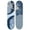 Blue Cherry Set, variant on Lucky Blossom Skateboard, Acrylic Wall Art Die-Cut Easy-to-Hang Japanese Wall Art by Notoriart, 1 panel, 8" x 32"