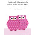 thumbnail image 4 of Gupgi Push Pop Bubble Fidget Sensory Toy Silicone Letters Alphabet Owl Shaped Decompression Toy, 4 of 4