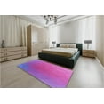 thumbnail image 4 of Ahgly Company Indoor Rectangle Patterned Heliotrope Purple Area Rugs, 2' x 5', 4 of 6