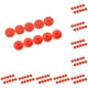 thumbnail image 2 of Eigraketly 10 tornillos hexagonales para bicicleta, cubiertas para tornillos, resistentes al desgaste, antipolvo, M6, rojo M6,rojo 10piezas Eigraketly CBP212977, 2 of 4