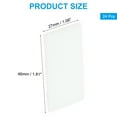 thumbnail image 2 of Uxcell 24Pcs Aroma Pads, Humidifier Replacement Filter Pad, White 1.81 x 1.06 inch, 2 of 5