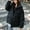 Black, variant on Womens Winter Coats with Hood Jackets for Women Long Sleeve Full Zipper Solid Coat Pocket Button Thick Top Warm Loose Fall Winter Versatile Party Warm Outerwear,Beige