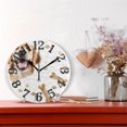 thumbnail image 2 of Dog Bones Claws 10 inch Wall Clocks Non Ticking Easy to Read Battery Decorative for Home Bathroom Kitchen Bedroom Living Room, 2 of 8