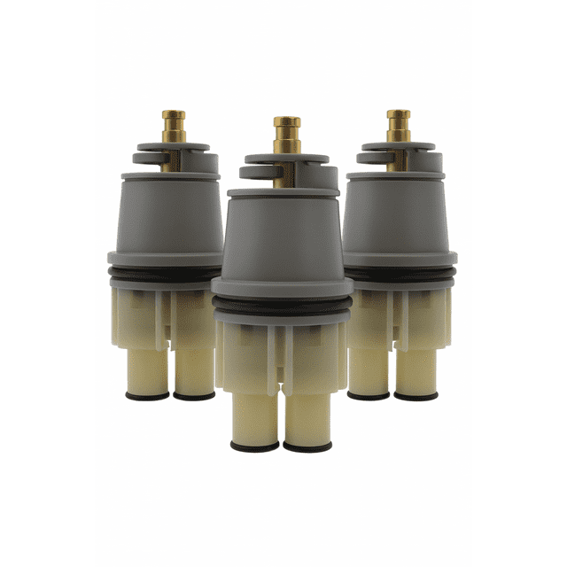 JONES STEPHENS Pressure Balanced Tub/Shower Cartridge fits Delta® Multichoice® | 4-3/8" Length | 3-Pack | Contractor's Lot | 12-PACK (Total 36 Cartridges)
