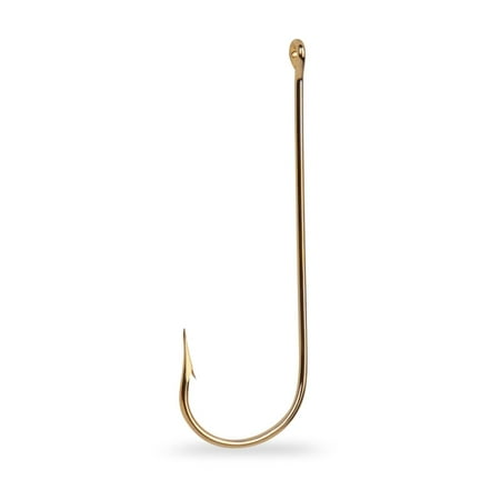 UPC: 0023534030787 | Mustad Aberdeen Hook – #6 (Gold)