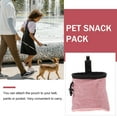 thumbnail image 5 of PBPBOX 1Pcs Pink Oxford Cloth Pet Training Pouch for Easy Access to Treats and Accessories, 5 of 8