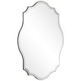 thumbnail image 6 of Empire Art Direct  Frameless Beveled Oblong Scalloped Wall Mirror, 24 in. x 32 in., 6 of 6