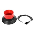 thumbnail image 2 of Drum Bass Effect Amplifier ABS Sturdy Drum Bass Enhancer Hi Fi Sound with Protection Ring for Port Hole, 2 of 7