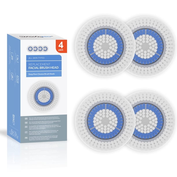 Reemplazos de cabezal de cepillo facial Brushmo Clarisonic Mia 1,2, Fit