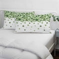 thumbnail image 4 of St. Patrick's Day Pillow Covers 16"x24", Spring Farmhouse Luck Leaves Falling Soft Brushed Microfiber Breathable Throw Pillow Covers, Decorative Pillowcase with Zipper for Couch Sofa Bedroom, 4 of 9