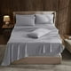 thumbnail image 1 of Juego de sábanas Hearth & Harbor Extra Deep Pocket Twin XL Grey, 1 of 7