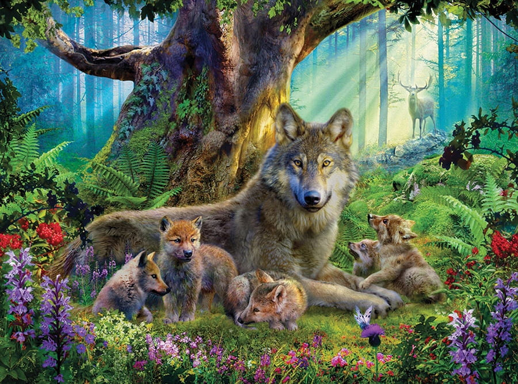 Ceaco - Wolves - Wildlife Mountain - 1000 Piece Jigsaw Puzzle