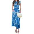 thumbnail image 2 of Women's Fashion Printed Vacation Co Ord Set: Chic Two Piece Dress Ensemble For Summer, 2 of 5