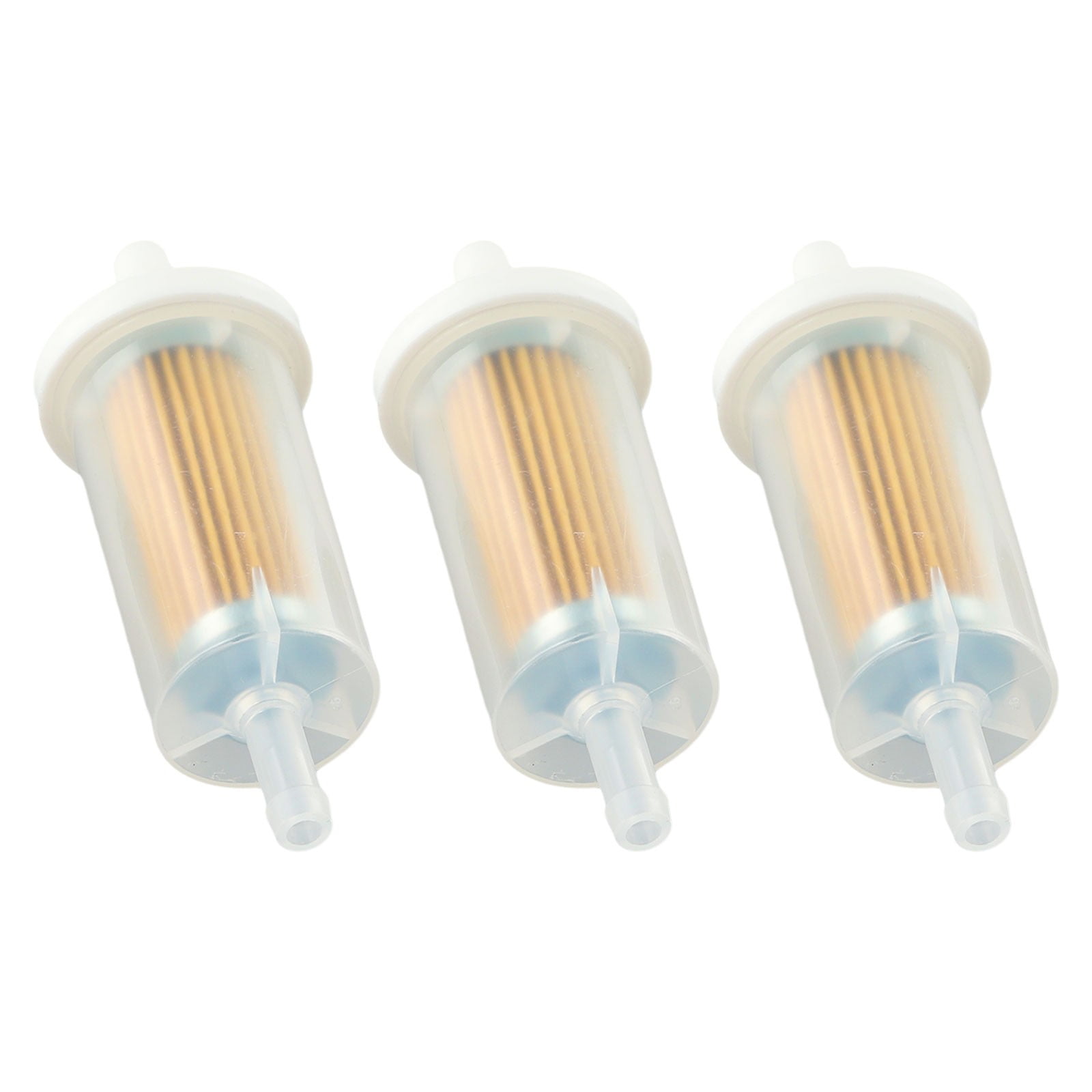 Wuweikeji 9 pack 1/4\" Inline Fuel Filter for Lawn Mower Tractor - Fits 695666 691035 845125 Models-Craftsman Troy Bilt