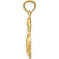 thumbnail image 3 of 14K Yellow Gold Polished Sitting Dog Pendant (23.44 X 7.85) Made In United States k6120, 3 of 6