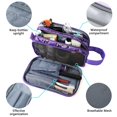 thumbnail image 3 of Neceser Vipdeal Kids para niñas, impermeable, leopardo, color morado, 3 of 5