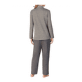 thumbnail image 2 of Charles Komar & Sons, Inc. Cuddl Duds Womens Size Large 2-Piece Lounge PJ Set, Charcoal, 2 of 2