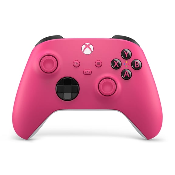 Open Box Microsoft Xbox Wireless Controller - Deep Pink – for Xbox Series X|S, Xbox One, PCs, and Cloud-Enabled Devices