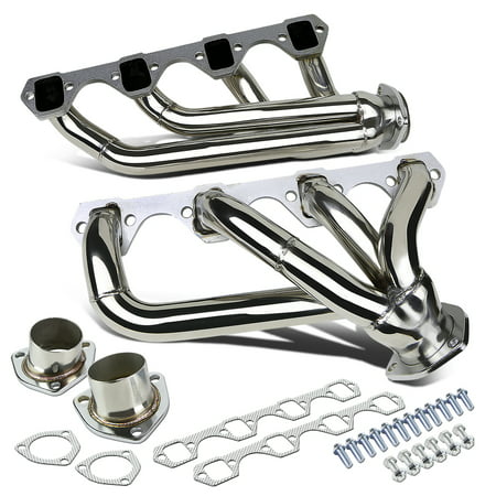 For 64-77 Ford Mustang 5.0 V8 Pair of Stainless Steel Shorty Exhaust Manifold