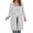 A-Grey420, variant on Women's Full Zip Hooded Long Cardigans Relaxed Fit Dual Pocket Duster Coat Soft Casual Everyday Outerwear