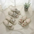 thumbnail image 3 of Clearance! Linen Indoor Home Slippers For Men And Women Home Garden Household Commodities Slippers, 3 of 6