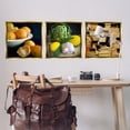 thumbnail image 3 of Stupell Industries Vegetables & Cheeses Still Lifes Food & Beverage Painting Gold Floater Framed Canvas Art Print Wall Art, 25 x 25, Set of 3, 3 of 10