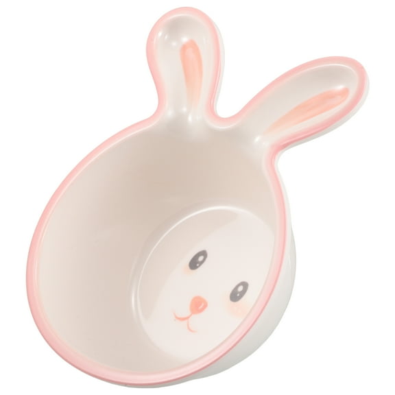 RENACLIPY Easter Bunny Candy Bowls Multicolor Plastic Cute Party Dish for Kids and Holiday Celebrations