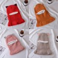 thumbnail image 2 of 2-5Y Winter Kids Hat Fleece Lining Fluffy Ball Ear Protection Multipurpose Knitting Beanies Hat Scarf for Outdoor, 2 of 10