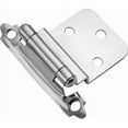 thumbnail image 2 of Hickory Hardware Surface Self-Closing Collection Hinge (Pair) - White, 2 of 5