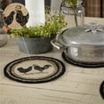 thumbnail image 6 of VHC Brands Sawyer Mill Charcoal Table Décor, 8" Trivet, Poultry, 6 of 6