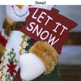thumbnail image 2 of Christmas Decoration Sitting Plush Toy Santa Clause Snowman Doll Party Xmas Tree Ornaments Shelf Sitter Gifts, 2 of 5