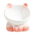thumbnail image 1 of Cuenco de alimentación para gatos, recipiente de agua para alimentación, elegante cuenco de para perros, para comida y agua, accesorios para Calificado Rosa, 1 of 9