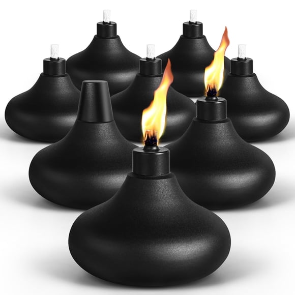 Pack de 8 Antorchas de Mesa de Metal FAN-Torches de 24.5 oz