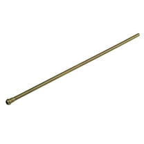 Kingston Brass CB38203 Complement 20 in. Bullnose Bathroom Supply Line, Antique Brass