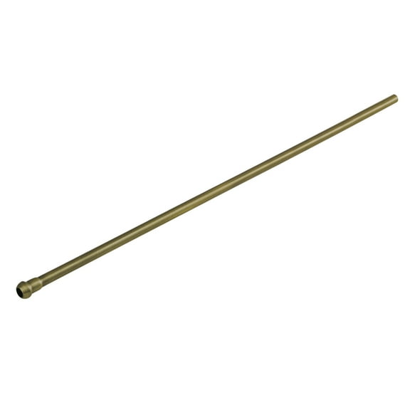 Kingston Brass CB38203 Complement 20 in. Bullnose Bathroom Supply Line, Antique Brass