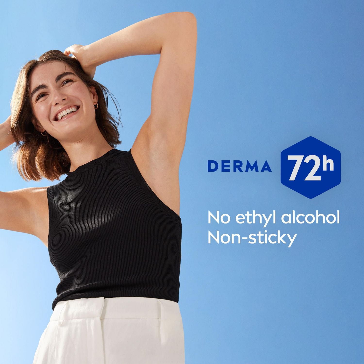 NIVEA Fresh Sensation Roll-On 72-Hr Antiperspirant Deodorant, 50mL, NIVEA Fresh Sensation Roll-On