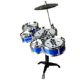 thumbnail image 3 of Kids Boy Girl Jazz Drum Set Musical Instrument Toy Playset, 3 of 7