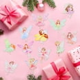 thumbnail image 2 of 24Pcs Wooden Fairy Hanging Ornaments for Christmas Tree, Colorful Fairy Hanging Pendant Embellishments DIY Crafts for Door Wall Room Decor, Wood Fairy Decorations Supplies, 2 of 6